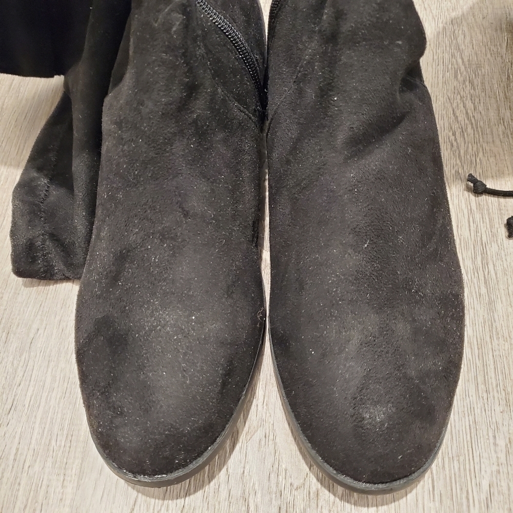 NEW Catherine Malandrino Nabelle Black Boots - Picture 3 of 5